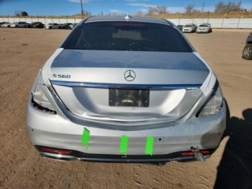 Mercedes Klasa S W222 2019 Mercedes-Benz Klasa S 2019r., S 560 4matic, 4L, od ubezpieczalni 4.0 463KM, zdjęcie 4
