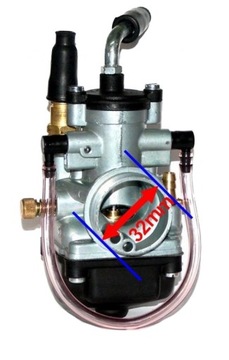 ТЮНИНГ КАРБЮРАТОРА 21мм DERBI GPR50 GPR NUDE RACING 50