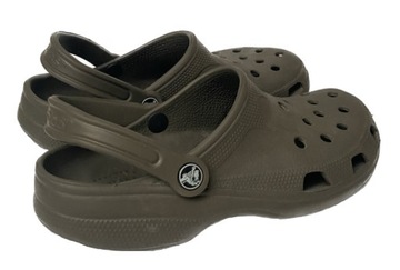 КЛАССИЧЕСКИЕ ШОКОЛАДНО-КОРИЧНЕВЫЕ ШЛЕПАНКИ CROCS