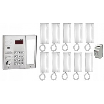 DOMOFON CYFROWY 10-RODZINNY URMET BASIC 1062/106D SCAITEL