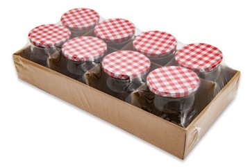 8 банок стеклянная банка для консервирования, маринования меда, варенья 300 мл