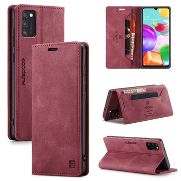 Etui skórzane Na klapką do Samsung Galaxy A41 Case