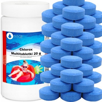 50x многофункциональные таблетки хлор для бассейна Jacuzzi Pool Chemistry 1kg 20g