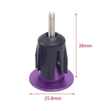 2шт цветные чехлы на руль велосипеда из алюминиевого сплава