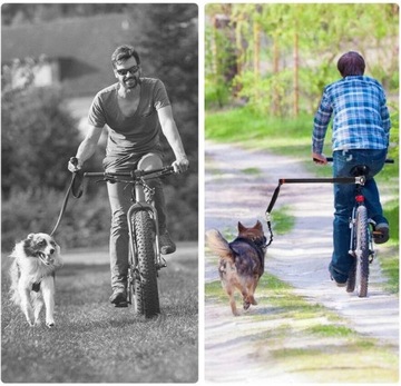 ПОВОДОК, РОЛИК, ВЕЛОСИПЕДНАЯ СТРЕЛКА ДЛЯ СОБАК, Сильные велосипедные прогулки