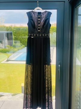 Sukienka czarna , Les Femme , Elisabetta Franchi