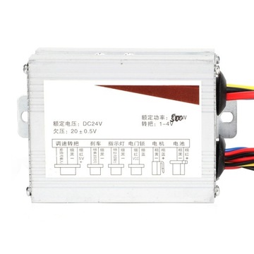 Контроллер матового двигателя 24 В, 500 Вт с рычагом