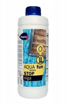 AQUA FUN STOP ALGA Liquid Antialgae Средство против водорослей для бассейна 1л
