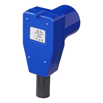 Угловая вилка CEE 16A