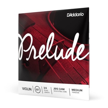 Струны для скрипки D'Addario J-810M Prelude 3/4