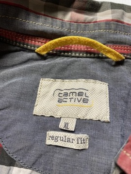 Camel Active regular fit oryginalna bawełniana KOSZULA w kratkę XL