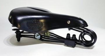 ретро-седло Lepper N90 BLACK до 90 кг Classic Cycle