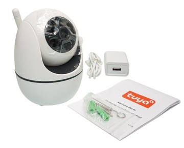 WIFI IP-КАМЕРА ДОМАШНЕГО НАБЛЮДЕНИЯ 360 TUYA SMART HD