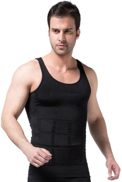 Мужская футболка для похудения SlimBody, L, белая