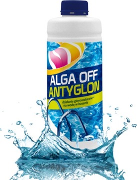 ANTYGLON ALGA OFF ŚRODEK NA GLONY PRZECIW GLONOM CHEMIA DO BASENU 1L GAMIX