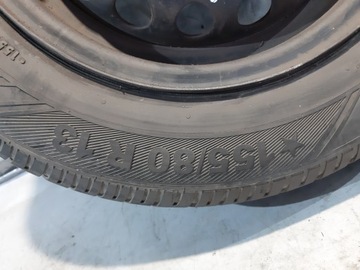 ЗАПАСНОЕ КОЛЕСО OPEL 4x100 5J ET49 R13 155/80 АМЕРИКА LA866