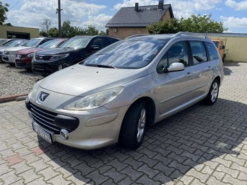 Peugeot 307 II Kombi 1.6 HDi 16V 109KM 2008 Peugeot 307 SW Lift Zarejestrowany Klima, zdjęcie 2