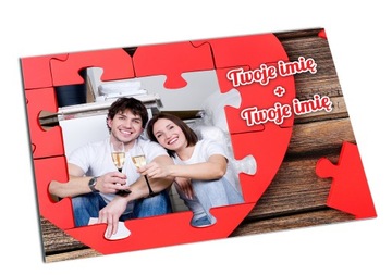 Foto magnes WALENTYNKI MIŁOŚĆ LOVE 14x20 KREATOR