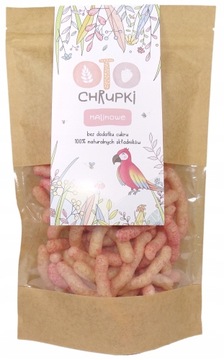 Otolandia Chrupki Pałeczki Orkiszowe Malinowe 25G
