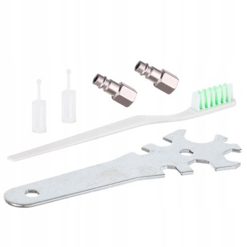 2x Pistolet Lakierniczy Zestaw Malowania Dysze 0,8 1,4 1,7 HVLP 600ml+125ml