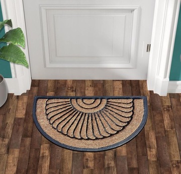 КОВРИК ВХОДНОЙ 45х75 ДЛЯ ОБУВИ ПОД ДВЕРЬ КОВРИК РЕЗИНОВЫЙ НАРУЖНЫЙ ТОЛСТЫЙ