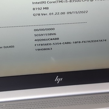 HP EliteBook 840 G5 i5-8 gen./8/256 NVMe
