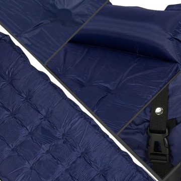 САМОНАДУВАЮЩИЙСЯ ТУРИСТИЧЕСКИЙ КОВрик С ПОДУШКОЙ 193 СМ, ТОЛСТЫЙ МАТРАС