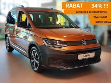 Volkswagen Caddy V Caddy 2.0 TDI 122KM 2024 Volkswagen Caddy PanAmericana AUTOMAT 2.0TDI 122KM
