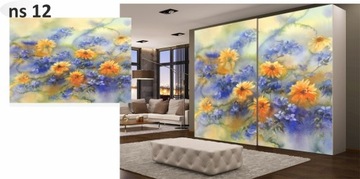 Дверная наклейка гардеробной мебель шпон до размера