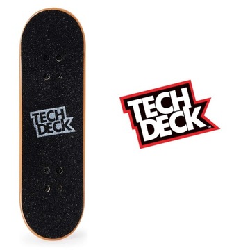 TECH DECK SKATEBOARD FINGERBOARD ПРИМИТИВ + НАКЛЕЙКИ
