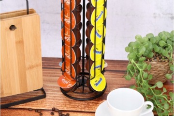СТОЙКА ДЛЯ КАПСУЛ Dolce Gusto для кофе, 28 капсул, вращающаяся, черная