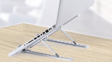 Подставка VAZIO Складная алюминиевая СЕРЕБРЯНАЯ подставка для MacBook iPad (N29-5-S)