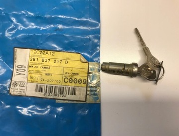 Wkład zamka z kluczykiem VW LT 281837217D