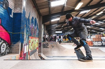 REKD Ramp Наколенники L Черный Синий