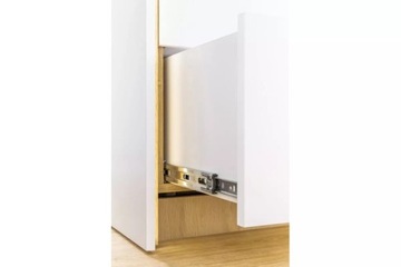 Шариковая направляющая GTV PRO 500, полное выдвижение l500, для ящиков H45, грузоподъемность 50 кг