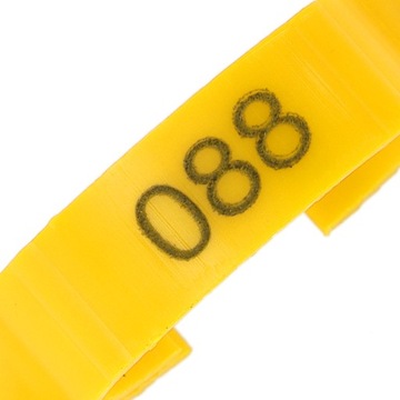 Кольцевые маркеры для кур гусей 100 шт.