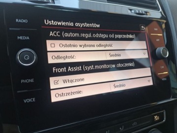 Volkswagen Golf VII GTI 3d Facelifting 2.0 TSI 245KM 2017 Volkswagen Golf Salon PL, Serwisowany, ACC, Ambiente, 2.0 Benzyna 244KM, zdjęcie 18