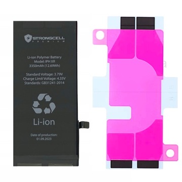 Większa Pojemność STRONGCELL Bateria +Wklejka do iPhone XR, A1984 A2105