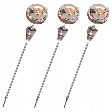Pistolet Lakierniczy MP-500 LVLP 2,0 + 1,4 + 1.1 Auarita – zestaw 3 dysz