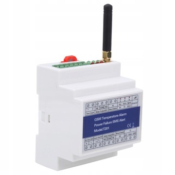 GSM SMS Alarm temperatury Powiadomienie o kontroli