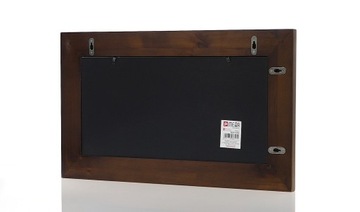 DREWNIANA DUŻA RAMKA GIGANT 3 ZDJĘCIA 10x15cm