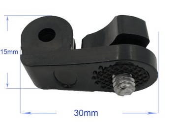 Алюминиевый держатель + адаптер Bike Motor GOPRO 12 DJI ACTION 4 (GP.40)