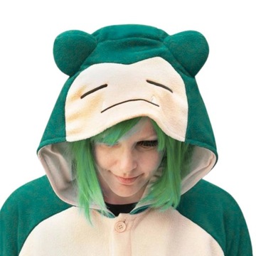 Piżama Onesie Kigurumi Kostium Przebranie Pokemon Snorlax L: 165 - 175cm