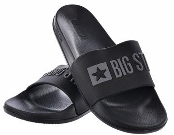 Klapki BIG STAR DAMSKIE FF274A200 czarne 40