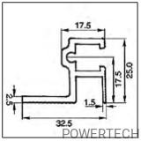 Profil rackszyna 6060 Penn Elcom