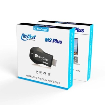 1080P M2 Plus TV Stick Anycast dla inteligentnego TV HDMI-kompatybilny M2