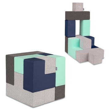 Мягкие пенопластовые блоки для детей, формы куба