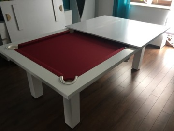 Бильярдный стол ГЕРМЕС, дуб, прямая ножка - 7 футов