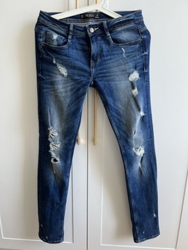 SPODNIE JEANSOWE Denim Trafaluc jeans ZARA r. 36 S