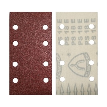 ARKUSZ PAPIER ŚCIERNY RZEP PS18 93x185mm 8 OTWORÓW P60